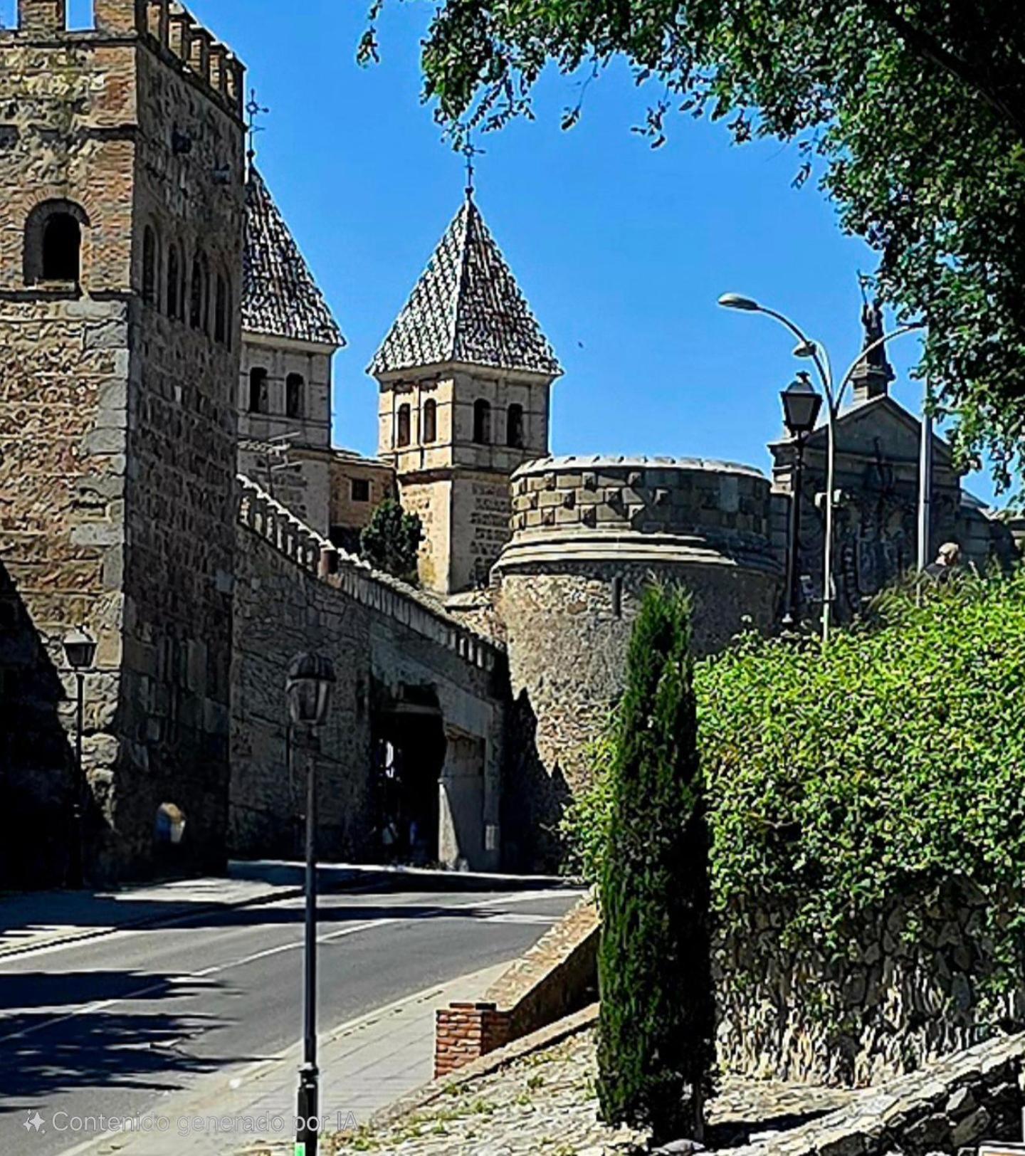 Puerta De Bisagra-Parking Gratis- Con 2 Habitaciones Toledo Esterno foto